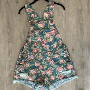 Show Me Your Mumu Denim Overalls